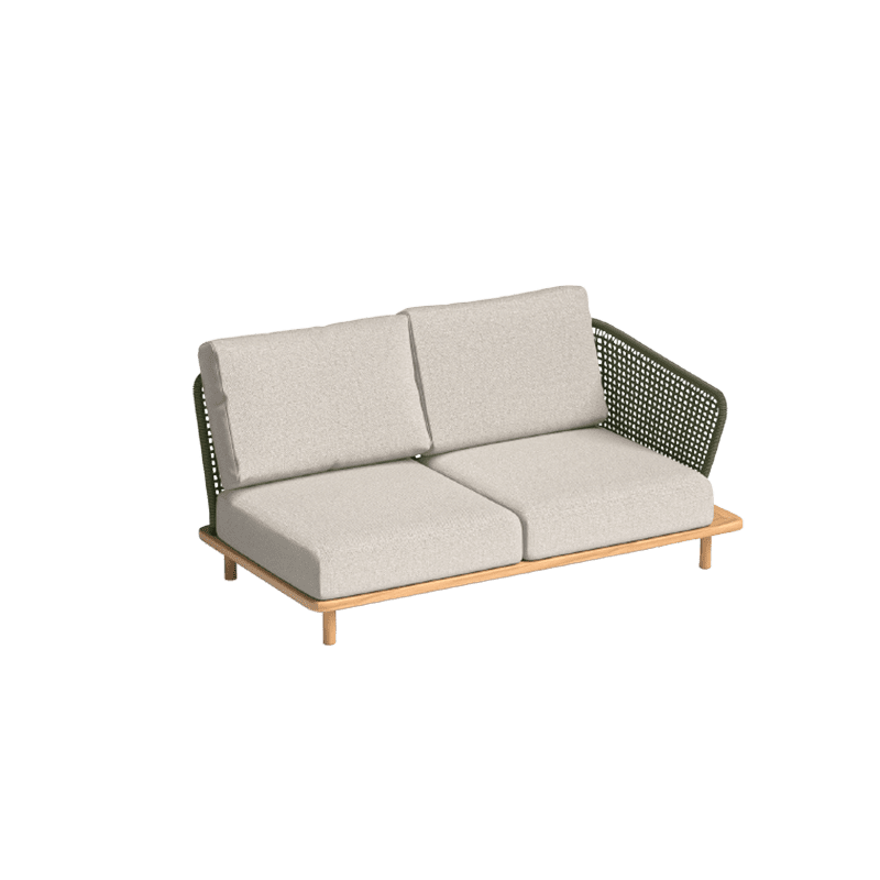 Abrazo Teak Left 2-Seater