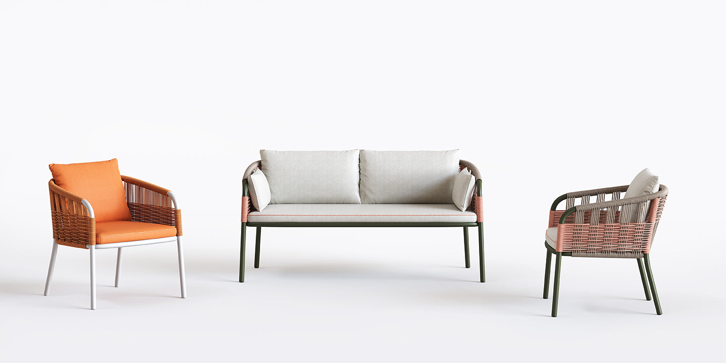 Loom 2-seater Lounge Chair