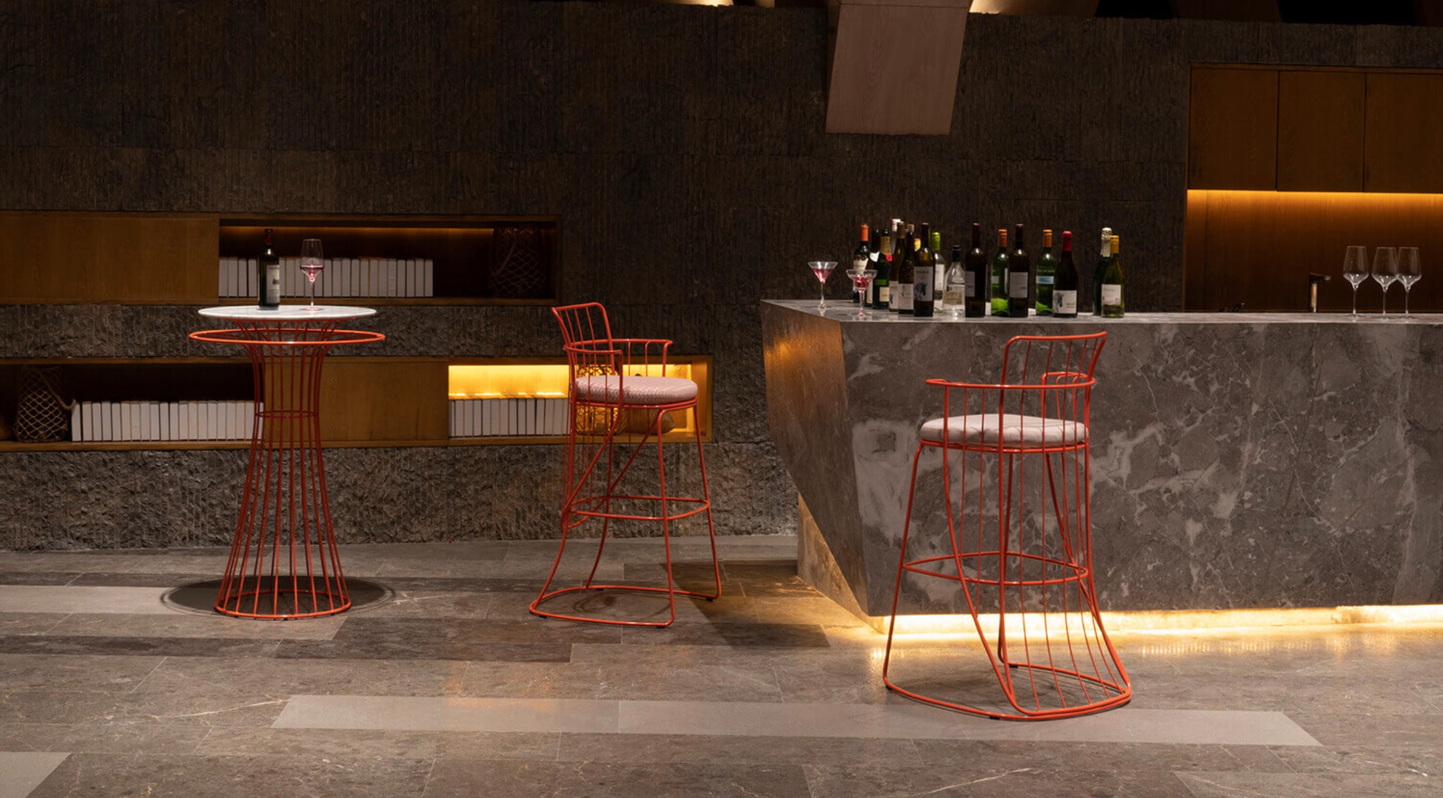 Lotus Bar Table