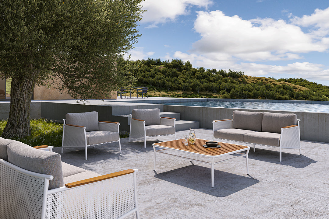 Nine Degrees 3-Seater（alu mesh)